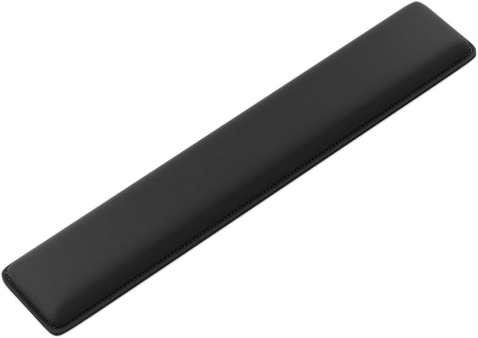 Faluber Cooling Gel Wrist Rest, 17.3-inch Length for Full-Sized Keyboard, Memory Foam Palm Rest with Non-Slip Footpad, Ergonomic Design, Stain Resistant, PC Accessory Gaming Gear (Large-Full Size) by Faluber