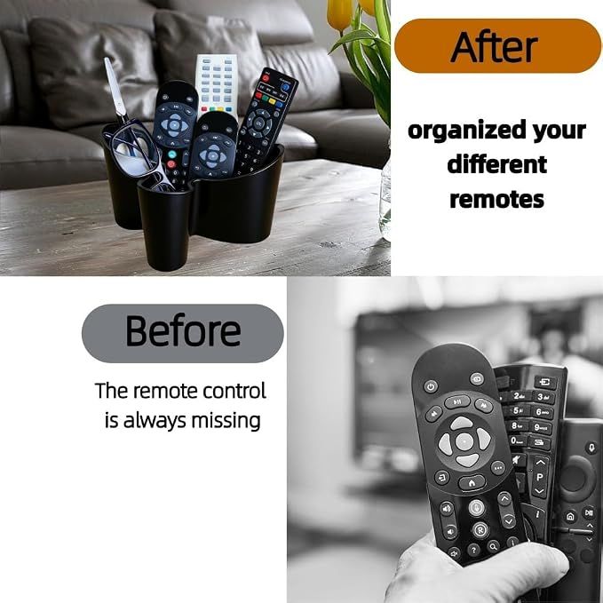 Flower Shape Remote Control Holder Modern,Desk Organizer Storage Container - Image 5