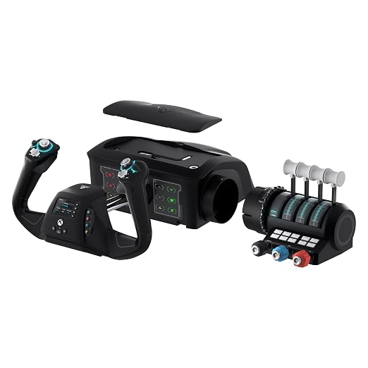 Turtle Beach VelocityOne Flight Universal Control System - Xbox Series X & Xbox Series S, Xbox One & Windows 10 & 11 PCs with Yoke Handle, Throttle Quadrant, Trim Wheel & Rudder Controls - Image 6