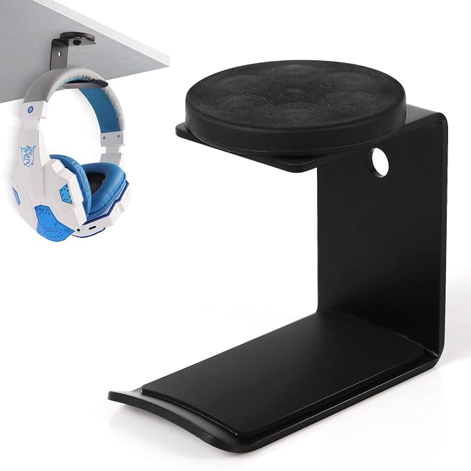 Magnetic Headphone Holder, Aluminum Headset Hook by Bonsture