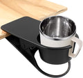 Jiozermi Drinking Cup Holder Clip, Desk Drink Holder Clip(Black) by Jiozermi