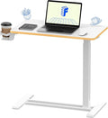 FLEXISPOT 28" Mobile Standing Desk Pneumatic Lift Computer Workstations by Unknown