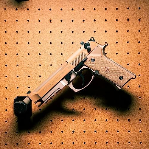 Hammy3DPrints Universal Pistol/Handgun Mount - Pegboard/Skadis/Metal Pegboard/etc. | Handgun Holder Storage Rack - Image 4