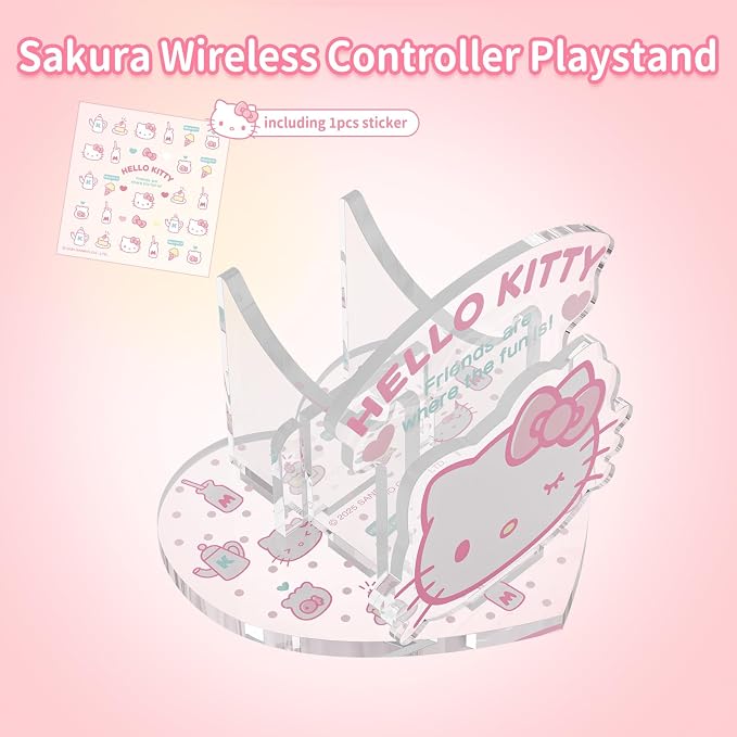 Kuitmor Switch Wireless Controller Brackets, Cartoon Playstand Compatible with Switch Controller, Portable Foldable Game Console Holder Bracket - HLK - Image 3