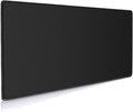 XXL Professional Large Mouse Pad & Computer Game Mouse Mat (35.4x15.7x0.12IN, 90x40 Black) by Cmhoo