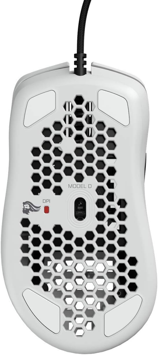 Glorious Model D- (Minus) Lightweight Gaming Mouse, Matte White (GLO-MS-DM-MW) (Renewed) - Image 7