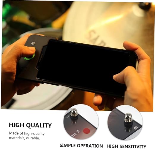 UTHCLO 6pcs Mobile Game Shooting Buttons Joystick Trigger for Phones Tablets Design for Enhanced Gaming Performance Large - Image 6