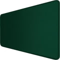 Gaming Mouse Pad with Stitched Edges, Durable Non-Slip Natural Rubber Base, Waterproof Computer Keyboard Pad Mat for Esports Pros/Gamer/Desktop/Office/Home - Green by Hsmienk