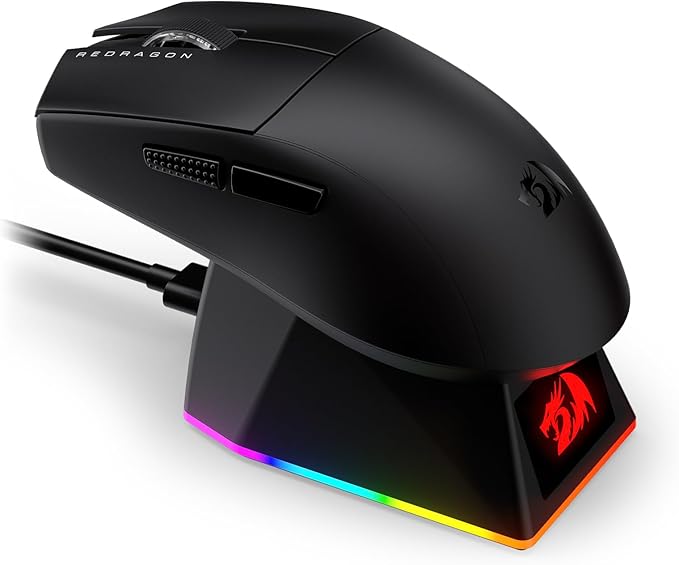 Redragon M999 Wireless Gaming Mouse 45000 DPI Remapping Keys by REDRAGON