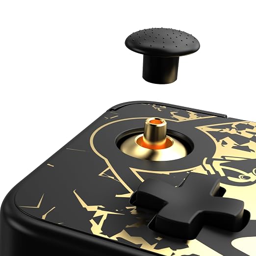 CRKD NEO S - Wireless Collectible Controller for Nintendo Switch OLED, Mobile, PC, Smart TV, Steam Deck OLED, Legion Go, Rog Ally Gaming (Rocket League Gold Edition with Charging Dock) - Image 4