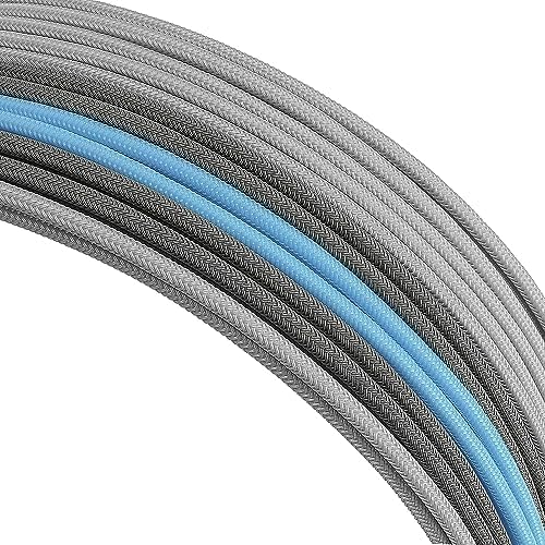 Formulamod PSU Cable Extension Kit 18AWG Sleeved, 24 Pin ATX + 8 Pin EPS + Dual 8 Pin PCI-E, Custom PC Cable Extensions with Combs for Clean Cable Management & Gaming PC Build (Silver Grey Sky Blue) - Image 5
