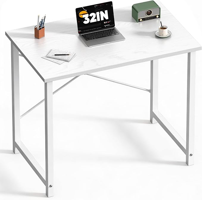 DUMOS 32 Inch Small Computer Desk, Gaming Desks for Home Office Bedroom by DumosLifestyle