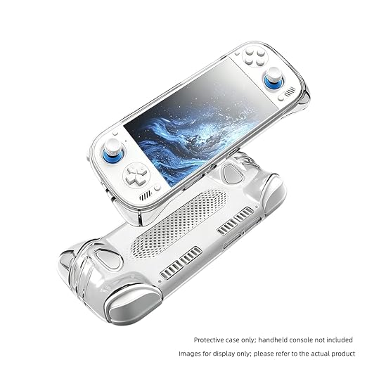 Pidynx TPU Protective Case Compatible with AYN Odin 3 Handheld Console, Transparent Soft TPU Shell, Anti-Scratch Shockproof Cover, Portable Gaming Accessories (Transparent) - Image 4
