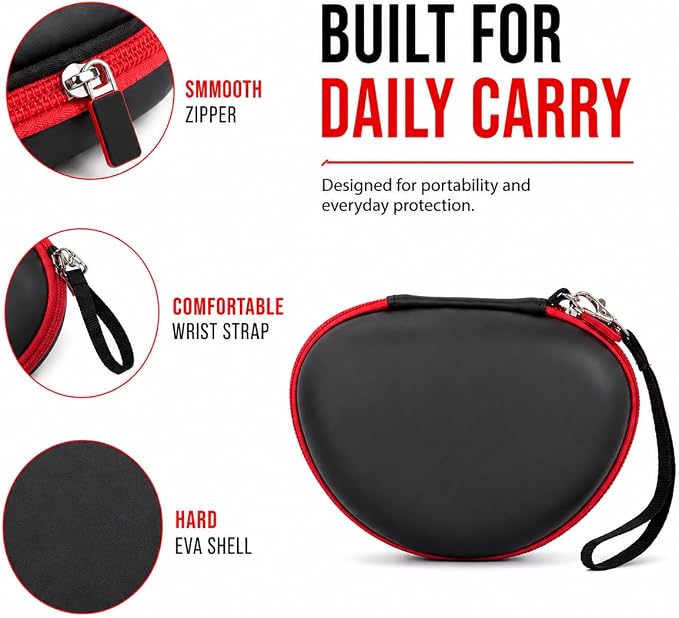 ANKHOH Kids Headphone Case for eKids, for Beats Solo4 Headphones, Black - Image 6