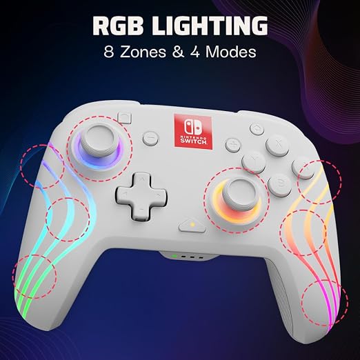 PDP Afterglow Wave Wireless RGB Gaming Controller for Nintendo Switch 2 - Image 2