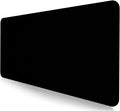 Large Black Computer Mouse Pad, Office Non Slip Gaming Desktop Keyboard Pad | Large Extended Mouse Pad; Full Desk Coverage; Waterproof Coating; Stable Anti-Slide Base For Gaming, Office, Study Daily Use by LQFIWSS