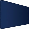 Large Mouse Pad, 31.5x15.7 inch Large Extended Computer Keyboard Mouse Mat, Water Resist Non-Slip Mousepad Rubber Base Long XXL Desk Mouse Pad for Work & Gaming, Office & Home, Dark Blue by Naukay
