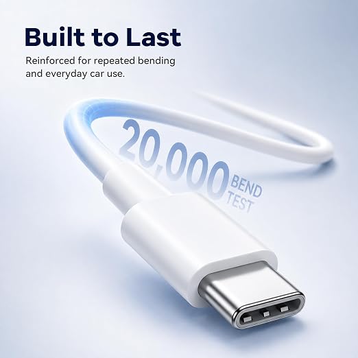 Superer 2 Pack 5 ft USB C Charging Cable Fit for PS5 Controller, PlayStation 5 DualSense, Xbox Series X/S Controllers, Xbox Elite Series 2 (Model 1914 1797), Fast Charger Replacement Cord, White - Image 4
