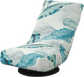 Swivel Reclining Folding Floor Gaming Chair Cover Printed Lazy Boy Chair Slipcover Lounge Folding Sofa Seat Covers for Teens and Adults, 13 by Lussenwert