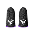 2Pcs Breathable Gaming Finger Sleeves Game Gloves Anti-Sweat Thumb Finger Cots Fingertip Cover for Mobile Games/COD / / ROS Gaming Sleeves Cots for Mobile Games Sensitive Touch Feel by Unknown