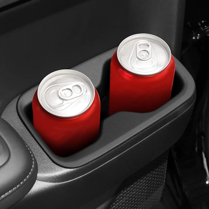 LUCKEASY 2PCS 2nd Row Door Side Cup Holder for Hyundai Santa Fe 2024-2026 - Image 3