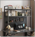 Pegboard for Desk Stand, Desks Organizer with Peg Board, Table Gaming Home Work Desk Extender Storage Rack, for Bedroom, Study, Kitchen, Office, Black, 75 * 98cm/29.6 * 38.6in by Unknown