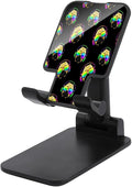 Folding DJ Pug Black Mobile Stand with Anti Slip Base by Unknown