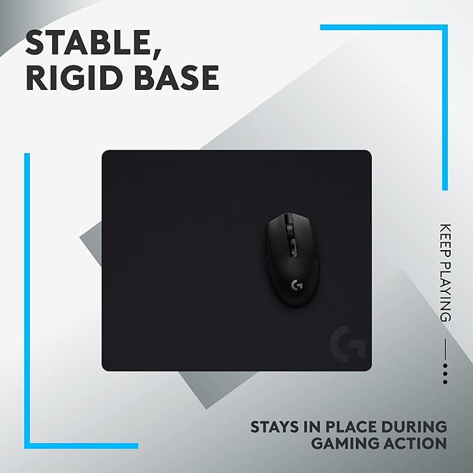 Logitech G440 Hard Gaming Mouse Pad (340x280x5) - Black | Optimized for gaming sensors, moderate surface, non-slip mat - Image 6