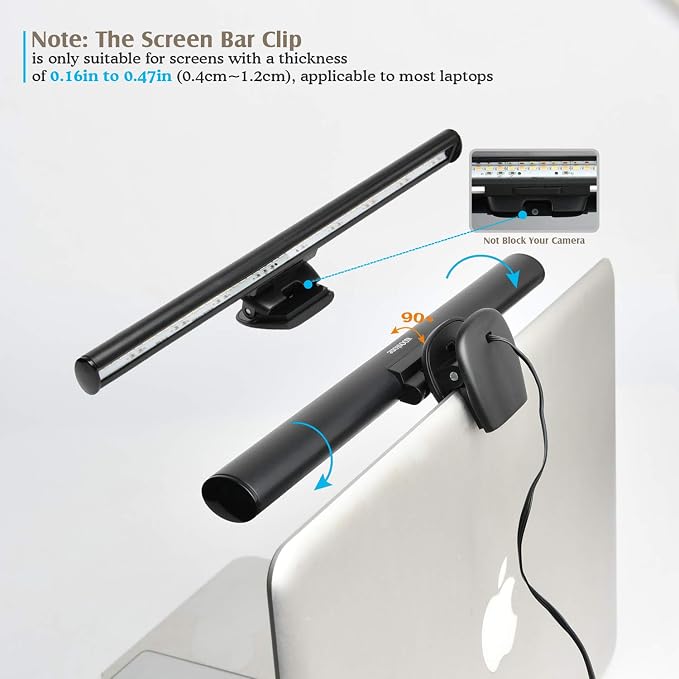 LED Monitor Screen Light Bar for Computer, USB Powered Task Lamp - Image 2