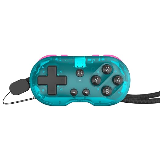 CRKD ATOM - Collectible Keychain Controller for Nintendo Switch, PC, Mac, Mobile and Smart TV (Glacier Blue) by CRKD
