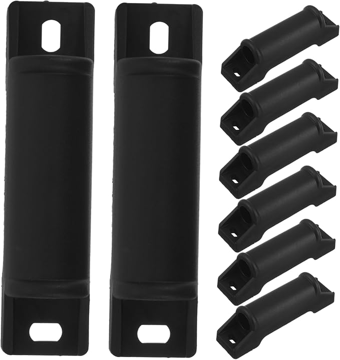 HEALLILY 10Pcs Gaming Chair Footrest Attachment Sliders for Recliner Chairs Office Furniture Heavy Duty Replacement Pads Smooth Edges Easy Installation by HEALLILY
