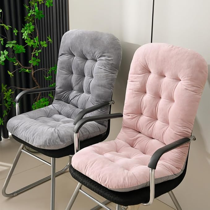 Office Chair Cushion Plush Seat Pad with Back Support Desk Cushions for Gamer Chair Recliner Rocking Chair - Image 5