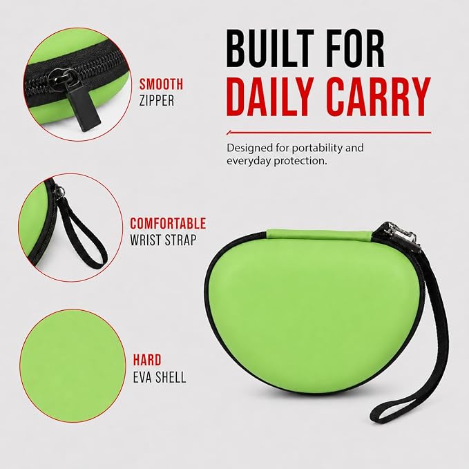 ANKHOH Kids Headphone Case for eKids, for Beats Solo4 Headphones, Green - Image 6