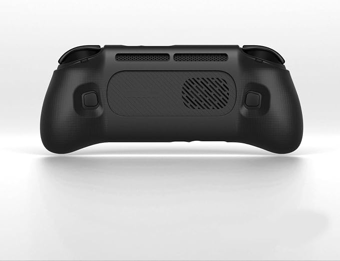Hand Grip Cover Case for Retroid Pocket 6, Ergonomic Handle Grip Case Protective Cover TPU Shell Protector Stand Holder for RP6 Gaming Console Accessories (Black) - Image 4