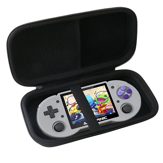 WAIYUCN Hard EVA Carrying Case Compatible with RG353P Handheld Game Console Case. (for RG353P) by WAIYUCN