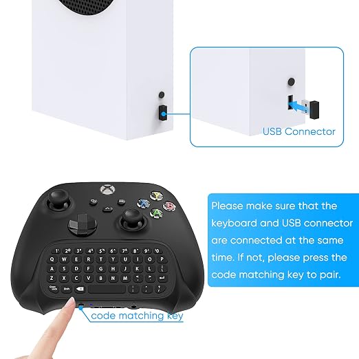 Auarte Keyboard for Xbox Series X/S, One/One X/S, Elite One/2 Controller - Image 7