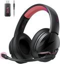 Acer Wireless Gaming Headset, PS5 Headset with 2.4GHz for Ps5, Ps4, PC, Switch, Bluetooth 5.3 + 100Hrs Gaming Headphones with Noise Canceling Mic for Laptop, Mobile, Mac, 50mm Drivers (Blackpink) by Unknown