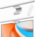 YEELIGHT Monitor Light Bar with Remote, Computer Monitor Lamp for Home Office Gaming, 250LM No Glare Eye-Care Screen Bar, Touch Control USB Desk Lamp with Stepless Dimming for Flat & Curved Monitor by YEELIGHT