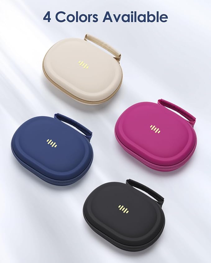 Headphone Case Hard Shell for Bose Quietcomfort/Skullcandy/JBL Tune 720BT/520BT/510BT/Live 770NC/460NC, Super-Slim Upgrade PU Pocket Over-Ear Headset Universal Portable Travel Organizer Bag - Image 7