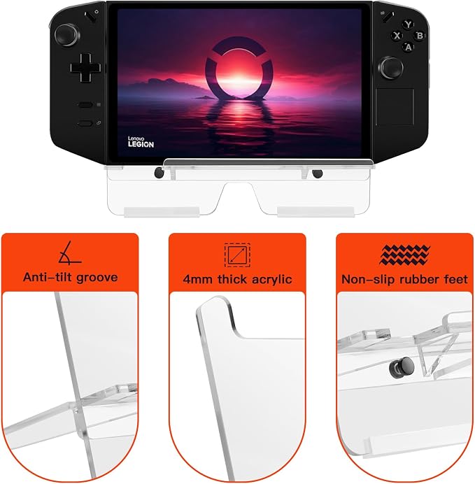 Acrylic Stand Base Compatible with Lenovo Legion GO Console - Image 6
