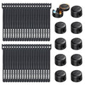 Rocoren 50‑Pack Rotatable Cable Clips & Cord Straps Cable Management Kit by Rocoren