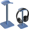 Headphone Stand for Desk - Headset Stand Headphone Holder (Blue) | with Aluminum Hanger and Plastic Headrest, headphone holder for AirPods Max, Sony, Bose, Beats and More by Unknown