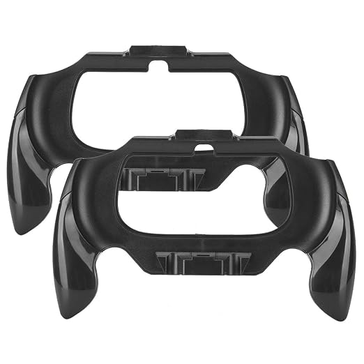 SUNGOOYUE 2Pcs Gamepad Bracket, Ergonomic Handle Grip Support for 2000, with One Live Lock Design, Lightweight Anti Slip Matte Finish, Movie Stand Function (Black) - Image 6