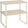SONGMICS Cabinet Organizer Shelf, Set of 2 Spice Rack, Kitchen Storage by Unknown