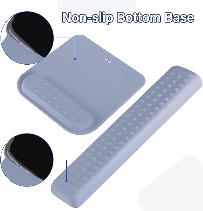 MOSISO Keyboard Stand&Wrist Rest Support for Keyboard &Mouse Pad Set - Image 8