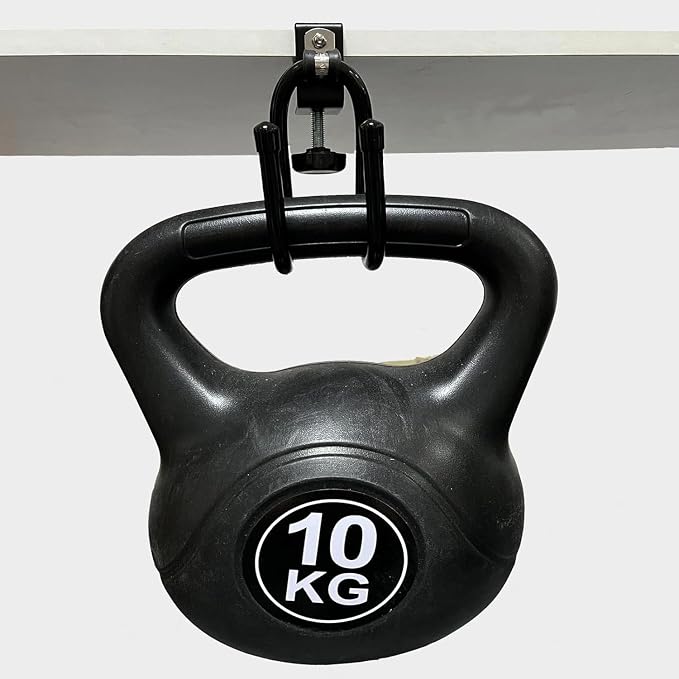 AUXPhome 2/PK Portable Desk Mount Hanger, Strong Table Hanger Hooks for Backpack, Hard hat, Cords,Bags,Mug,Towels, Shoes, Toys, Umbrella, Cap,Headphone,Purse,Handbag,etc for Table Desk, Under Counter - Image 3
