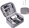 OrgaWise Electronics Organizer, Electronic Accessories Bag Travel Cable Organizer Three-Layer for iPad Mini, Kindle, Hard Drives, Cables, Chargers by OrgaWise