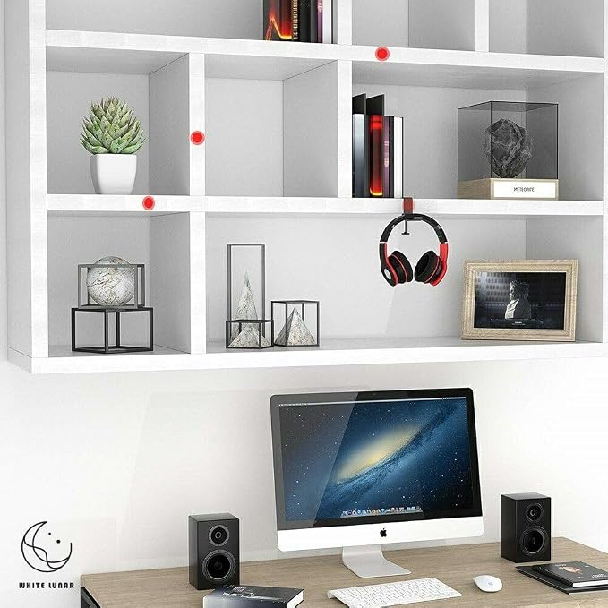Under Desk Headphone Hanger, Foldable Aluminum Headset Hook for Clean Desk Setup, Space Saving Clamp Mount for Gaming & Home Office - Image 6
