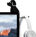 Monitor Stand Headphone Hanger with Puppy Tail Hook by FEYRUN