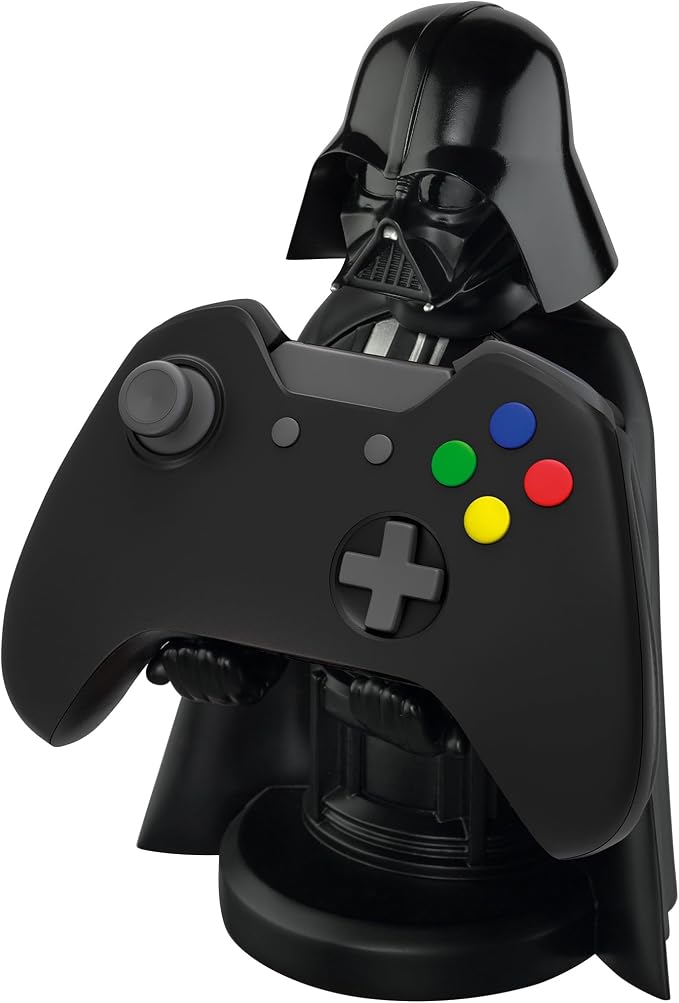 Exquisite Gaming: Star Wars: Darth Vader - Original Mobile Phone & Gaming Controller Holder, Device Stand, Cable Guys, Licensed Figure (Multi-colored) - Image 6